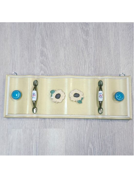 Unbranded Other - Handmade wall knob hook shelf repurposed drawer front